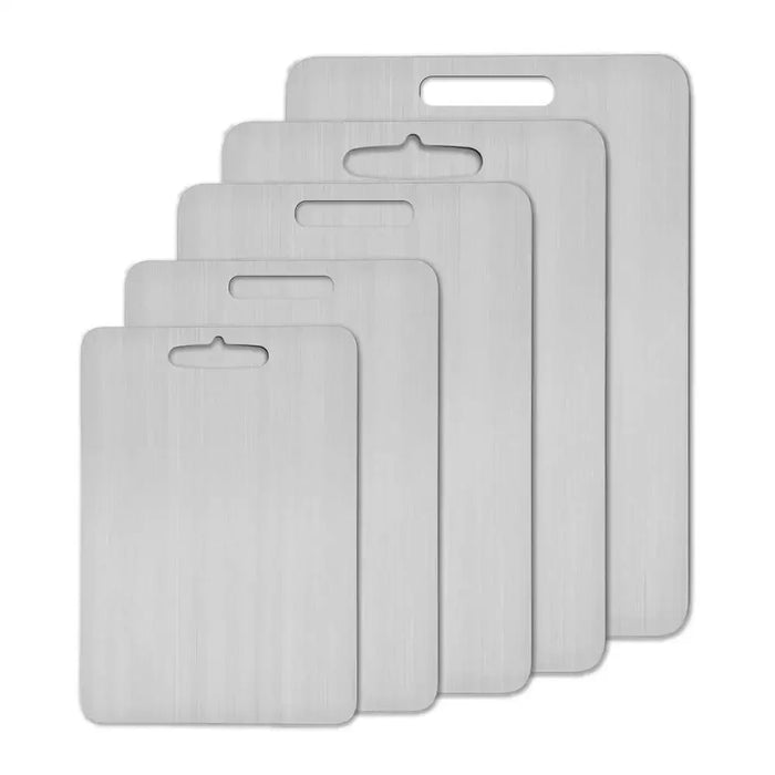 Titanium Cutting Stainless Board — Thickened Double-Sided Food-Grade Cutting Board