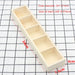 Solid Wood Retro Tea Bag Holder — Multi-Compartment Desktop Storage (White/Brown)