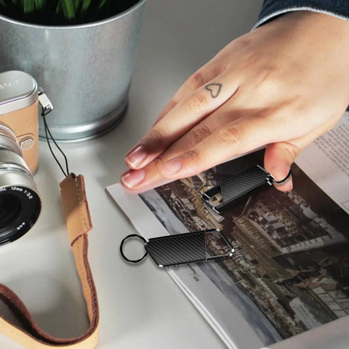 Mini Keyring Voice Recorder — Voice‑Activated, TF Card Up to 128GB