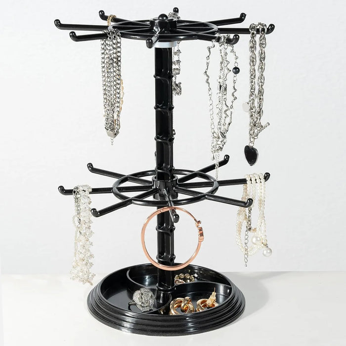 Multi-layer Rotating Jewellery Rack – Necklace & Bracelet Display