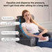 Extra-Large Memory Foam Reading Pillow – Armrest Bed Cushion for Reading, TV & Gaming