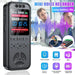SU7 Digital Voice Recorder — 1536kbps WAV, Voice‑Activated, Up to 72 hrs