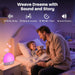 Sunrise Wake-Up Light Alarm Clock with Dimmable Night Light & 30 Soothing Sounds
