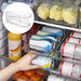 2-Tier Rolling Can Dispenser – Expandable Fridge Can Organiser