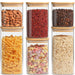 Airtight Glass Pantry Canister with Lid — Store Flour, Cereal, Sugar, Tea & Coffee