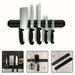 Magnetic Wall-Mounted Knife Holder — Storage Rack for Kitchen Utensils & Tools