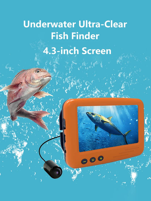4.3-inch Underwater Fishing Camera with Night Vision and 15m Cable