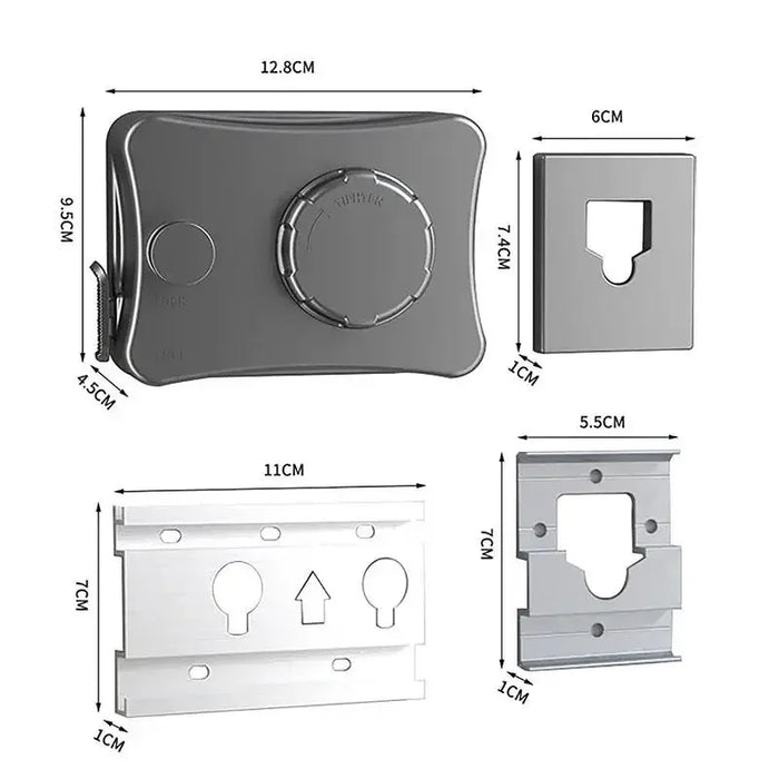 Wall-Mounted Retractable Clothesline — Space-Saving Adjustable Indoor Laundry Line