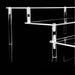 Transparent Acrylic Display Stand — 1–4 Tier Trapezoid Rack for Cupcakes, Perfume & Dolls