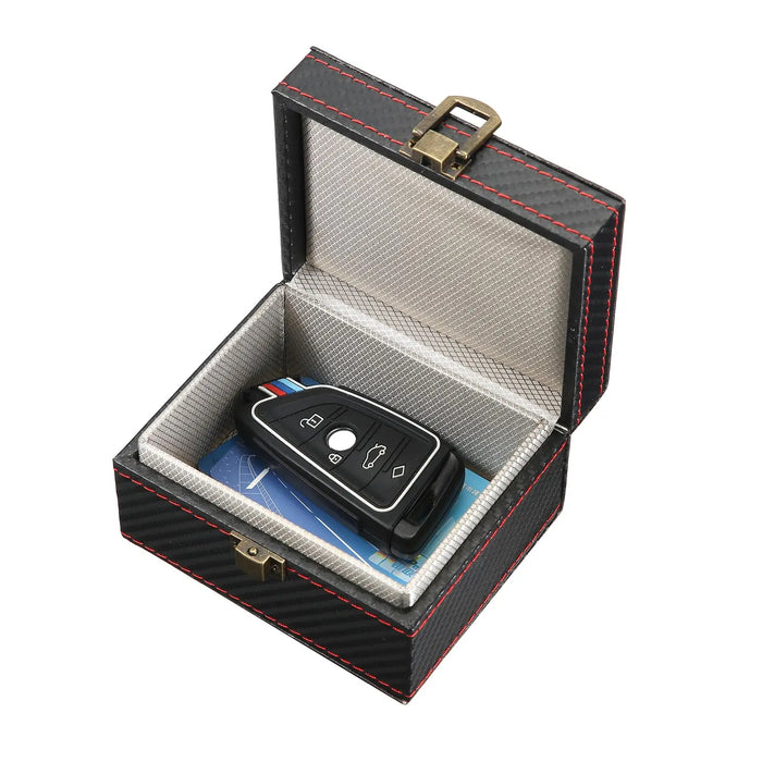 Faraday Box for Car Keys — RFID Signal Blocking Key Pouch