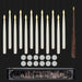 10/12 LED Floating Flameless Candles with Magic Wand Remote