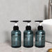 Refillable Pump Dispenser Set for Shampoo, Conditioner & Body Wash — 500 ml (1 or 3 pack)