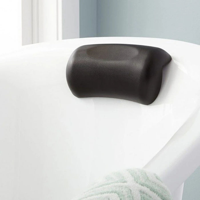 Spa Bath Pillow with Suction Cups – Soft Waterproof PU Neck Cushion