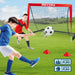Portable Pop-Up Football Goal — Foldable Training Net for Garden, Indoor & Outdoor