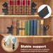 Cat-Shaped Iron Bookends — Decorative Book Stopper for Home & Office (Styles A–D)
