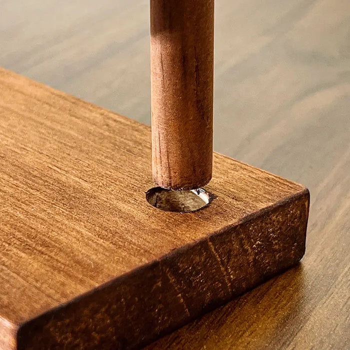 Solid Wood Jewellery Display Stand – Countertop Necklace & Bracelet Rack
