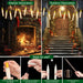 12-Pack Floating LED Taper Candles with Magic Wand Remote — Flameless Flicker Lights
