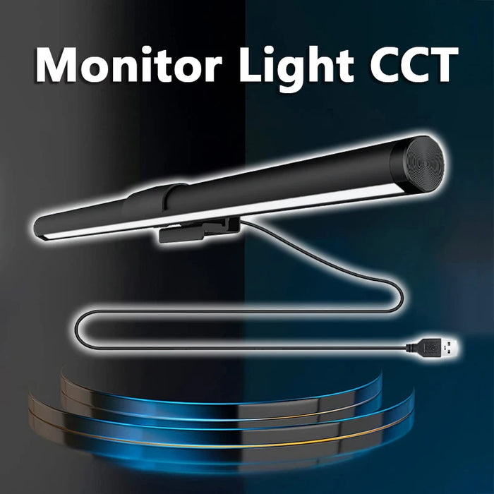LED Monitor Light Bar — Eye‑Care Screen Lamp with Stepless Dimming for Work & Gaming