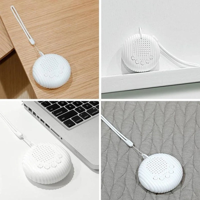 J15U White Noise Machine — 10 Natural Sounds, USB‑Rechargeable Sleep Aid