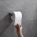 Self-Adhesive Punch-Free Toilet & Towel Roll Holder, Stainless Steel Wall Mount