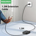 100W GaN 6‑Port Desktop Charger — 3×USB‑C (PD) + 3×USB‑A, 1.5m Cable