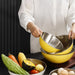3-piece Stainless Steel Mixing Bowl Set with Measurement Marks