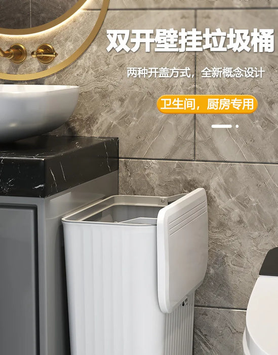 8L / 12L Kitchen Compost Bin with Lid – Countertop or Under-Sink Hanging Bin