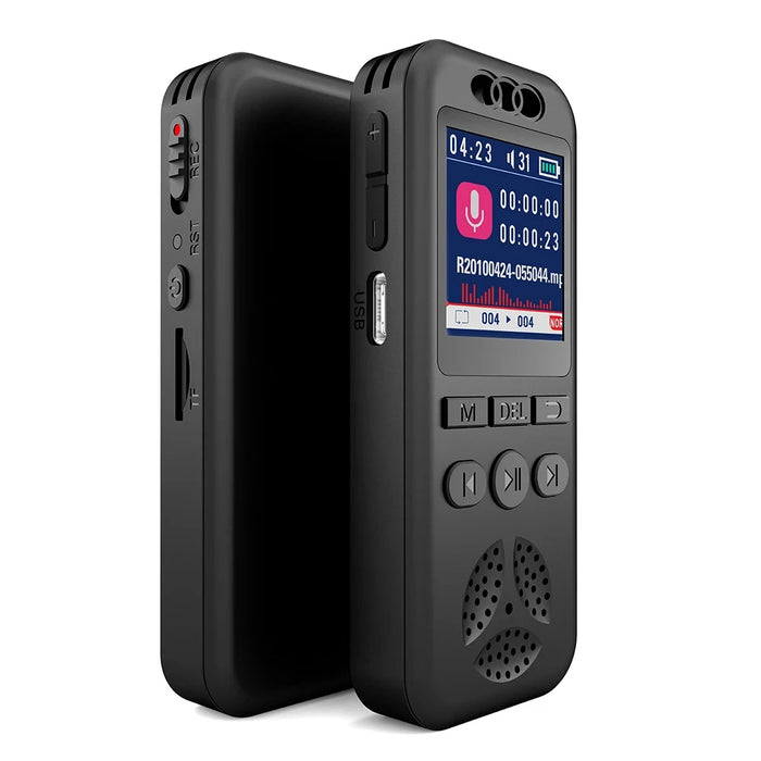 SU7 Digital Voice Recorder — 1536kbps WAV, Voice‑Activated, Up to 72 hrs