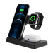 3-in-1 Magnetic Foldable Wireless Charger — 18W Fast Charge for iPhone, iWatch & AirPods