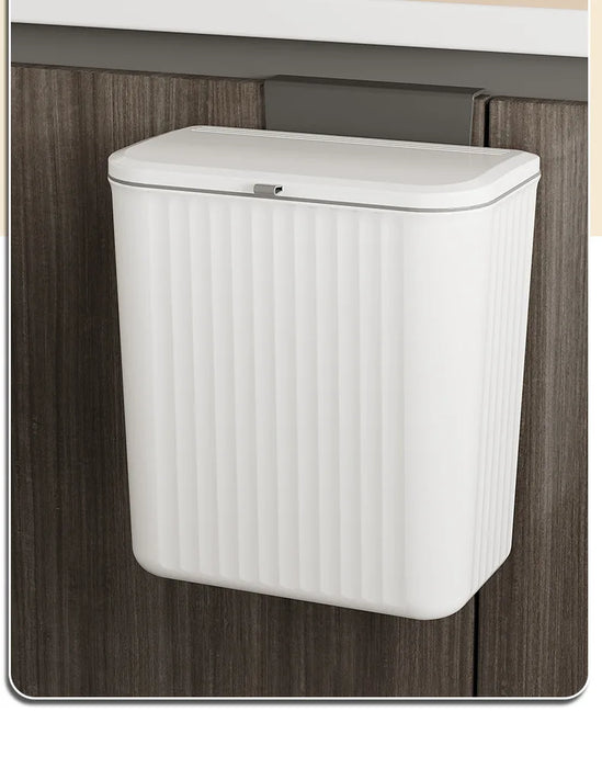 8L / 12L Kitchen Compost Bin with Lid – Countertop or Under-Sink Hanging Bin