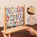 Pine Jewellery Storage Rack – Desktop Bracelet & Watch Display (2/3/4 tiers)
