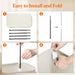 65L Covered Foldable Laundry Basket – Large Capacity, Space‑Saving & Portable