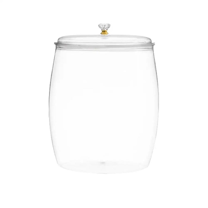 Multi‑functional Lidded Storage Jar — 2.2L to 18L Clear Acrylic