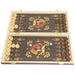 Foldable Wooden Backgammon Set – Portable Board with 30 Pieces (29/39/49cm)