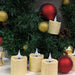 Rechargeable Waterproof LED Tea Lights with Remote Timer — Flameless Home & Wedding Candles