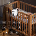 Portable Stroller Rocker — Vibrating Soother with White Noise & Bluetooth Speaker