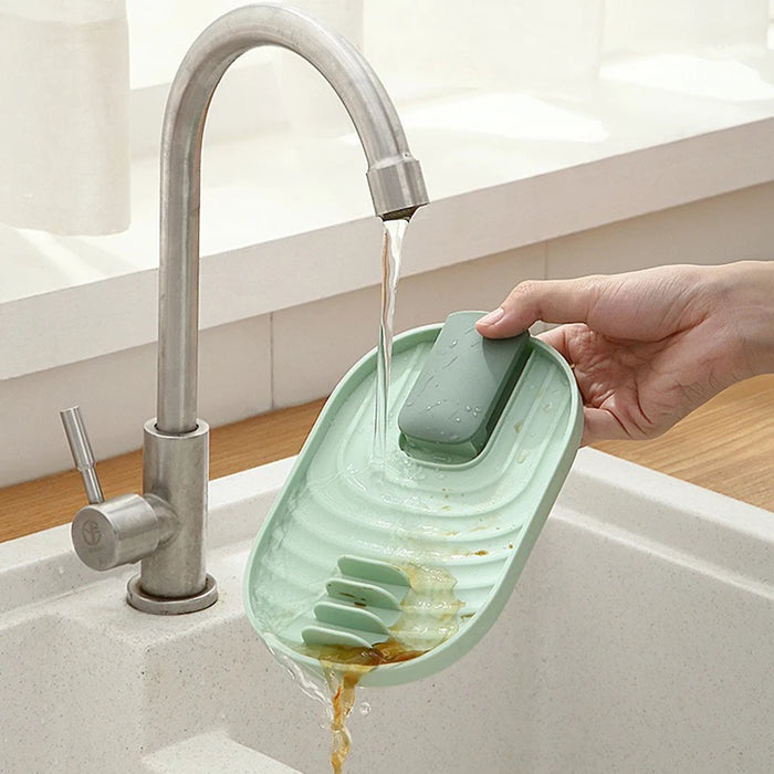 Nordic Style Pot Lid & Spoon Holder — Foldable Heat‑Resistant Rack (1 or 2pcs)