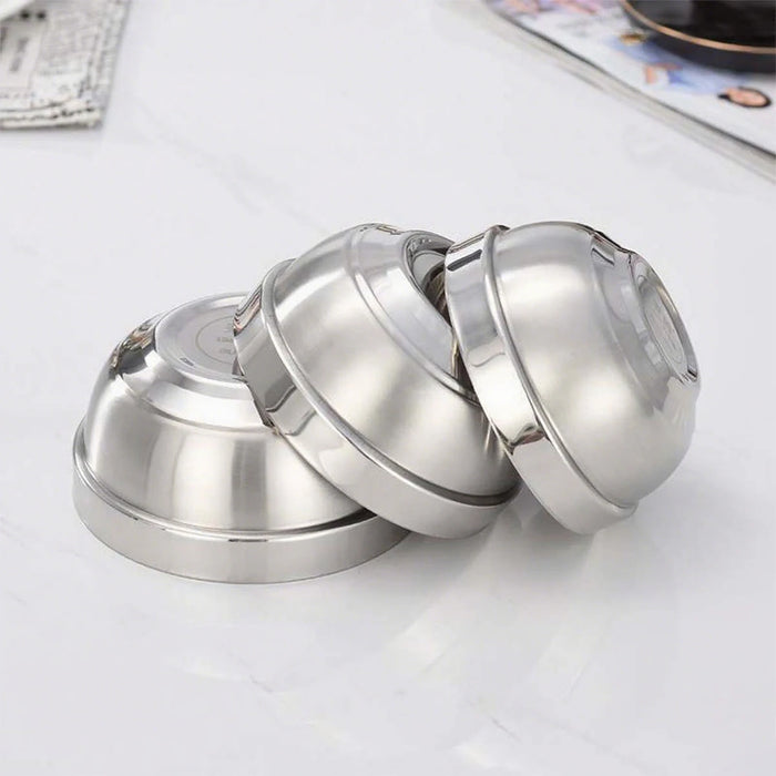 14.5cm Stainless Steel Bowl – Durable, Stackable for Mixing, Pickling, Salad & Fruit