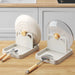 Multifunctional Lid & Spoon Holder — Plastic Stand for Pots, Spatulas & Spoons