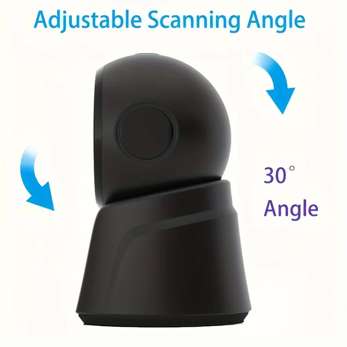 X11 Desktop 2D Omnidirectional Barcode Scanner (USB) – Hands‑free 1D/2D Reader