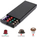 Metal Coffee Pod Drawer – 40-Capsule Storage Organiser for Home & Office Counter