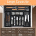 Large Expandable Cutlery Tray – BPA-Free Adjustable Drawer Organiser