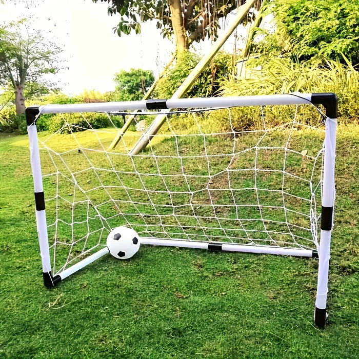 Portable Children's Football Goal with Ball — Indoor & Outdoor, 47.24in, Age 3–6