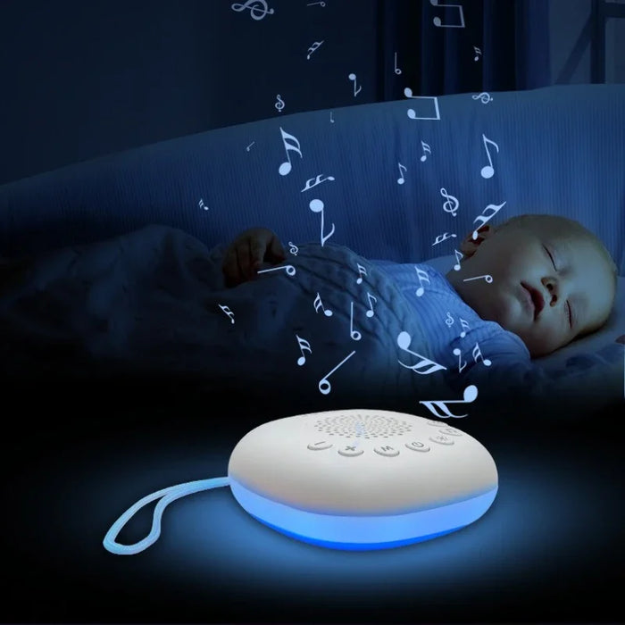 Portable Baby Soother — White Noise, Lullabies & Smart Noise Detection