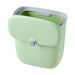 12L Hanging Kitchen & Bathroom Bin with Lid — Door or Wall Mount