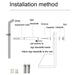Clear Acrylic Floating Wall Shelf — Wall-Mount Magazine & Book Rack (30cm/40cm)