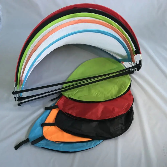 Pop-Up Folding Football Goal with Carry Bag — Portable Training Net