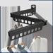 Wall-mounted 45-inch Retractable Clothes Drying Rack - Foldable Space Saver