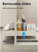 Pull-Out Sliding Cabinet Storage Box — Stick-On Kitchen & Pantry Organiser (Beige)