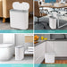 Automatic Touchless Bin with Lid — Motion Sensor, Waterproof Slim Design (13L)